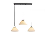 Nordic geplooide Creme Hanglamp