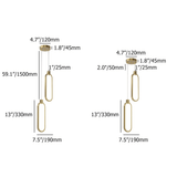 2 - Lichts Cirkel Hanglamp Goud Messing Gecharmeerd - Stralend thuis Amsterdam
