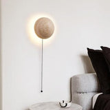 Wandlamp in Scandinavische crèmestijl