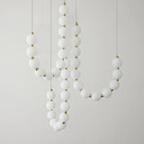 Luxe Witte Ketting Kroonluchter