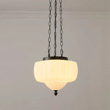 Moderne witte minimalistische hanglamp
