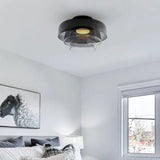 Scandinavische Designer Creatieve Persoonlijkheid Middeleeuwse Glazen Plafondlamp