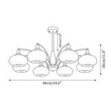 Retro Melodica kroonluchter