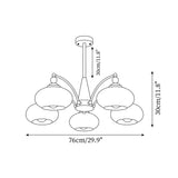 Retro Melodica kroonluchter