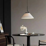 Nordic geplooide Creme Hanglamp