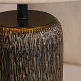 Verweerd houten vloerlamp