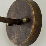 Alessio Rustieke Komvormige Antiek Messing IP65 Waterdichte Wandlamp voor Buiten - Stralend thuis Amsterdam