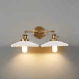 Antieke keramische dubbele lamp - Stralend thuis Amsterdam