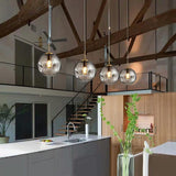 Brikey glazen bol hanglamp - Stralend thuis Amsterdam