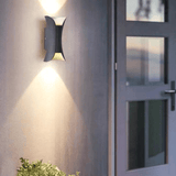 Buiten Waterdichte LED Aluminium Wandlamp - Stralend thuis Amsterdam