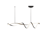 Creatieve Zwarte Moderne Led Hanglamp - Stralend thuis Amsterdam