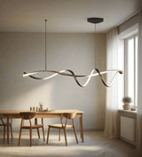 Creatieve Zwarte Moderne Led Hanglamp - Stralend thuis Amsterdam