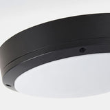 Eenvoudige buiten waterdichte aluminium ronde LED inbouw plafondlamp - Stralend thuis Amsterdam