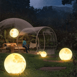 Elif Moderne LED Buitenlamp Hanglamp Goud Metaal Hars Hal Buiten - Stralend thuis Amsterdam