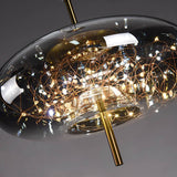Essence | Exquisite Bruin Glas Hanglamp - Stralend thuis Amsterdam