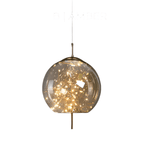 Essence | Exquisite Bruin Glas Hanglamp - Stralend thuis Amsterdam