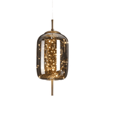 Essence | Exquisite Bruin Glas Hanglamp - Stralend thuis Amsterdam