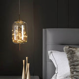 Essence | Exquisite Bruin Glas Hanglamp - Stralend thuis Amsterdam