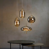 Essence | Exquisite Bruin Glas Hanglamp - Stralend thuis Amsterdam