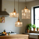 Fatima - Moderne Retro Glazen Hanglamp - Stralend thuis Amsterdam
