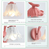 Franse Retro Tuin Bloem Wandlamp - Stralend thuis Amsterdam