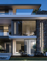 Gestreepte Wandlamp - Stralend thuis Amsterdam