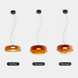 Hanglamp van noors glas