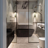 Glazen wandlamp - Stralend thuis Amsterdam