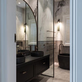 Glazen wandlamp - Stralend thuis Amsterdam