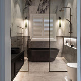 Glazen wandlamp - Stralend thuis Amsterdam