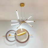 Gouden kroonluchter - Stralend thuis Amsterdam