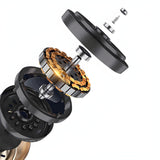 Houten Plafondventilatorlamp - Stralend thuis Amsterdam