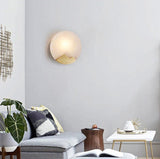 Scandinavische minimalistische marmeren wandlamp
