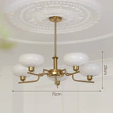 Middeleeuwse Bauhaus kroonluchter