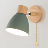 Jandiel - Hout Scandinavisch Moderne Hangende Schakelaar Wandlamp - Stralend thuis Amsterdam