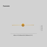 Leigh Moderne Ronde/Vierkante LED Wandlamp - Stralend thuis Amsterdam