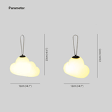 Minori Design LED Hanglamp Cloud Melk Wit Metaal/Acryl Tuin - Stralend thuis Amsterdam