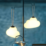 Minori Design LED Hanglamp Cloud Melk Wit Metaal/Acryl Tuin - Stralend thuis Amsterdam