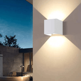 Moderne Aluminium Waterdichte LED Wandlamp Buiten Binnen Gebruik - Stralend thuis Amsterdam