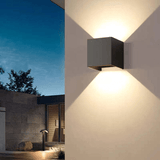 Moderne Aluminium Waterdichte LED Wandlamp Buiten Binnen Gebruik - Stralend thuis Amsterdam