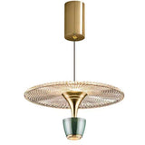 Moderne Led Schijfvormige Hanglamp - Stralend thuis Amsterdam
