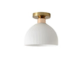 Moderne Melk Wit Glazen Plafondlamp - Stralend thuis Amsterdam