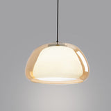 Moderne melkglas gelei hanglamp - Stralend thuis Amsterdam