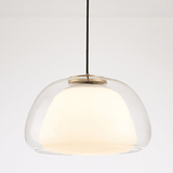 Moderne melkglas gelei hanglamp - Stralend thuis Amsterdam