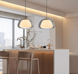 Moderne melkglas gelei hanglamp - Stralend thuis Amsterdam