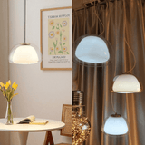 Moderne melkglas gelei hanglamp - Stralend thuis Amsterdam