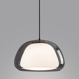 Moderne melkglas gelei hanglamp - Stralend thuis Amsterdam