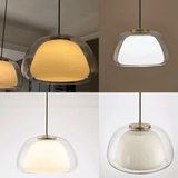 Moderne melkglas gelei hanglamp - Stralend thuis Amsterdam