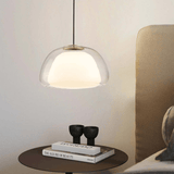 Moderne melkglas gelei hanglamp - Stralend thuis Amsterdam