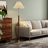 Moderne Rijstpapieren Vloerlamp - Stralend thuis Amsterdam